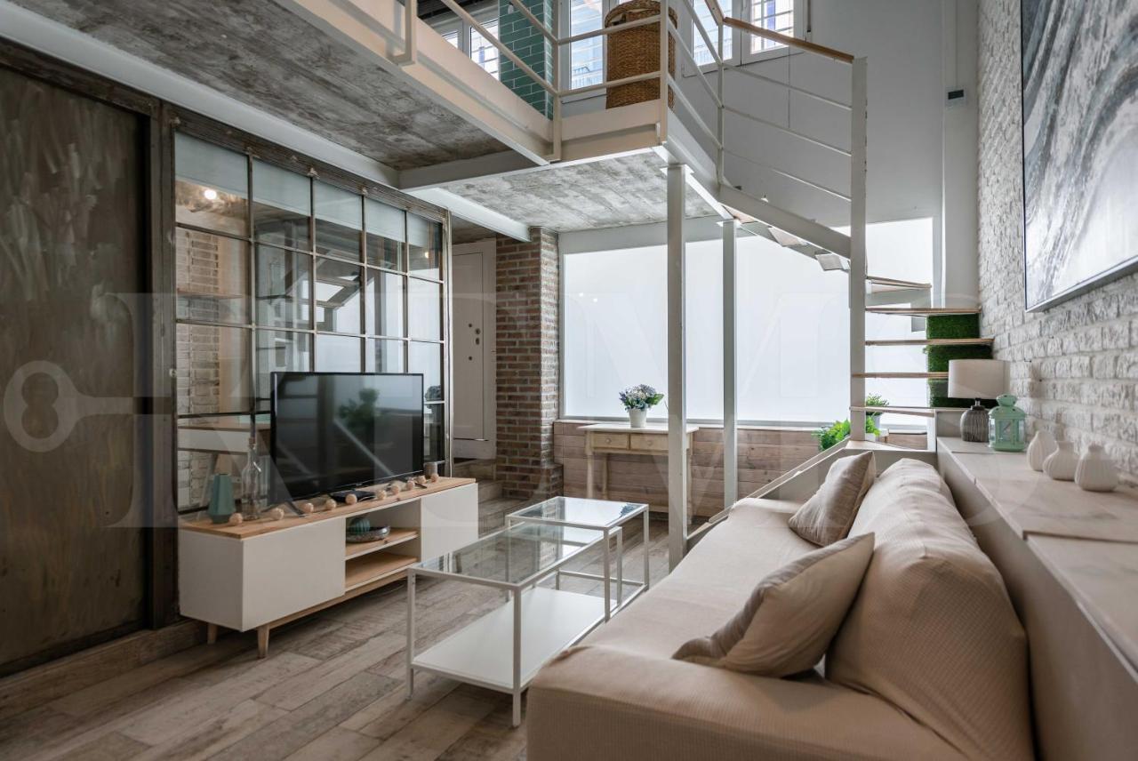 Bright Duplex Loft Next To The City Center By Rems Málaga Exterior foto